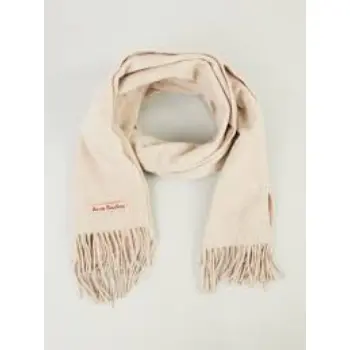 Acne Studios Wool Scarf Light Beige 
